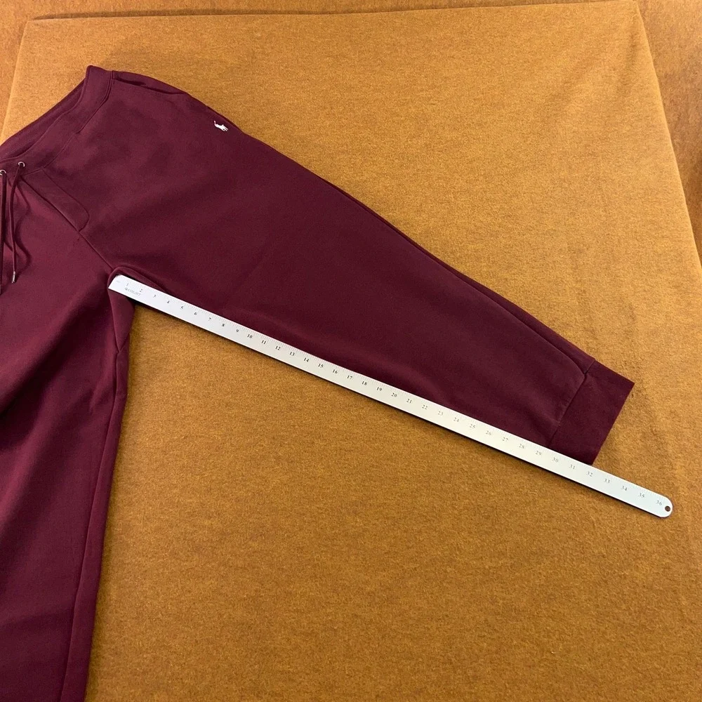Polo Ralph Lauren Mens 2X-Large Tall Maroon Red Drawstring Tapered Jogger Pants